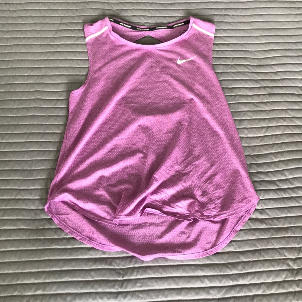 Purple Nike running tank top size medium